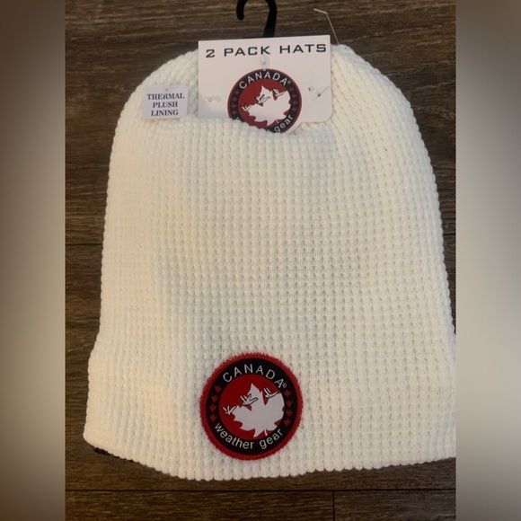 2 pack Canada Weather Hats NWT-A230 - Picture 1 of 5